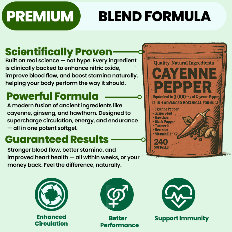 Cayenne Pepper Softgels | Clnzd®