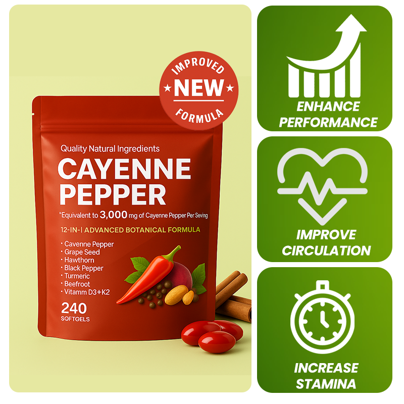 Cayenne Pepper Softgels | Clnzd®