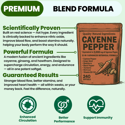 Cayenne Pepper Softgels | Clnzd®