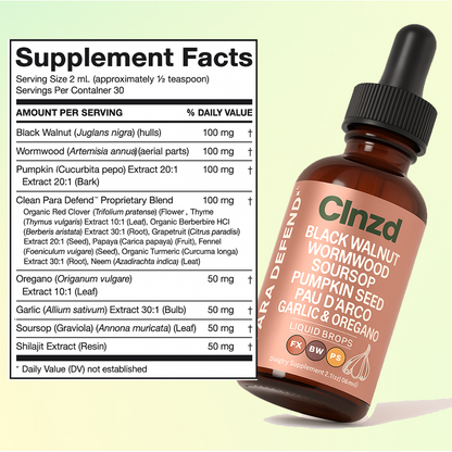 Wormwood & Black Walnut Parasite Protocol