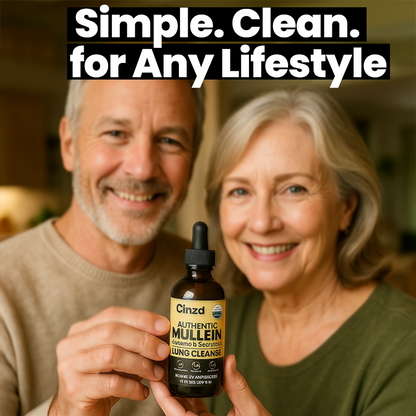 Lung Detox Mullein Drops For Smokers | Clnzd®